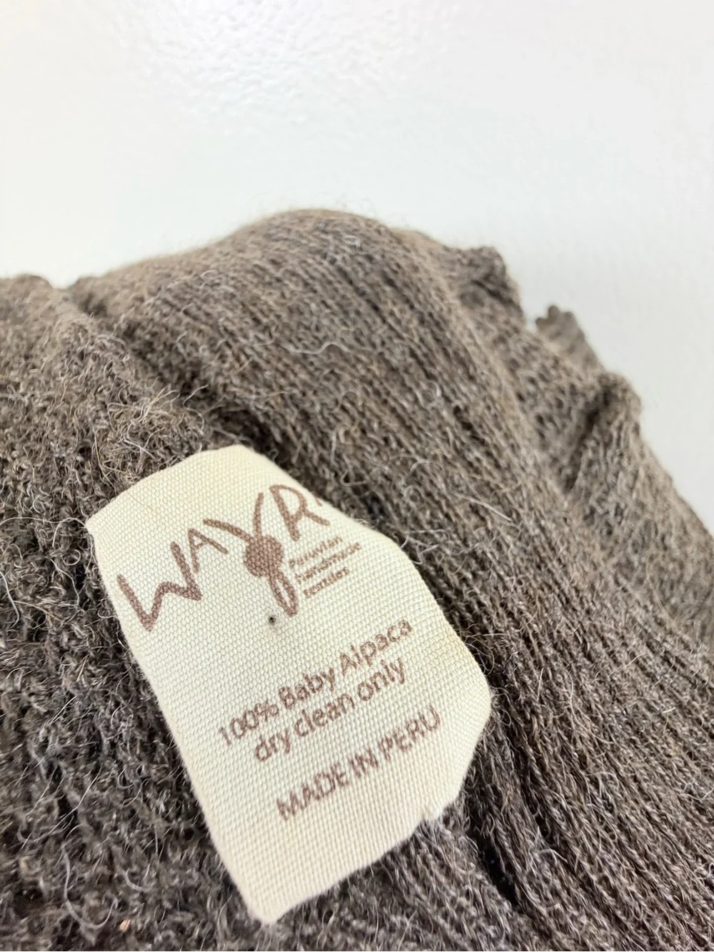 WAYRA Baby Alpaca Peruvian Scarf